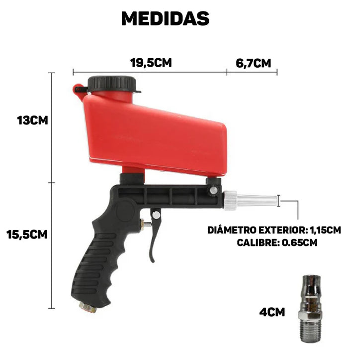 PISTOLA QUITA ÓXIDO 🚀
