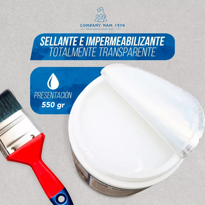 Lluvia Cero – Impermeabilizante Transparente