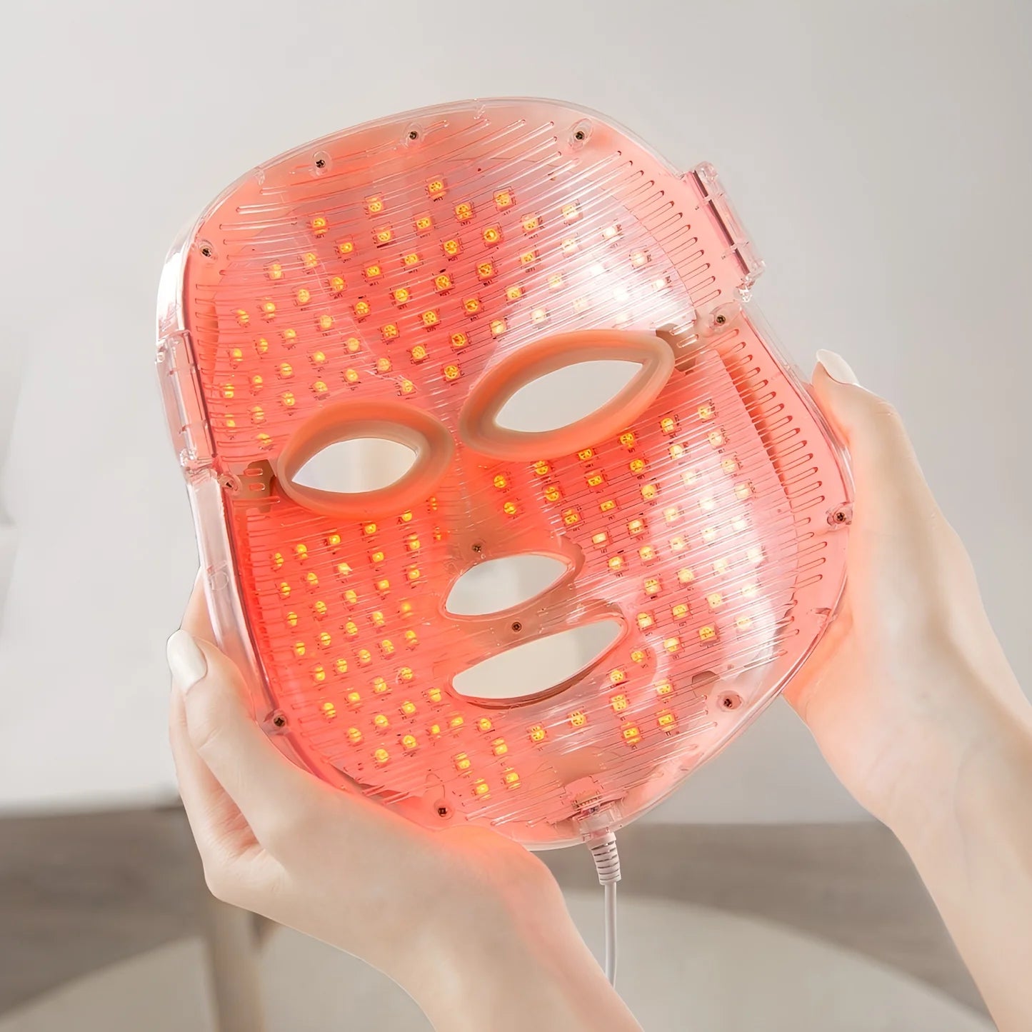 Máscara Facial LED con Tecnología de Cromoterapia®, Innovación para tu Piel 😍 50%OFF 🎁
