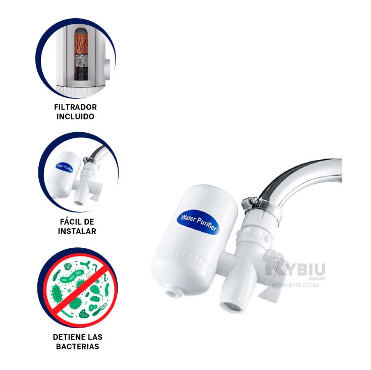 ✨ CrystalPure 360 :🔬🚫 99.99% de impurezas fuera: elegancia y salud en tu grifo