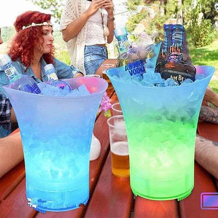 HIELERA MUSICAL - 🎵 ICE & SOUND™ LED SMART CON BOCINA BLUETOOTH DE ALTA POTENCIA