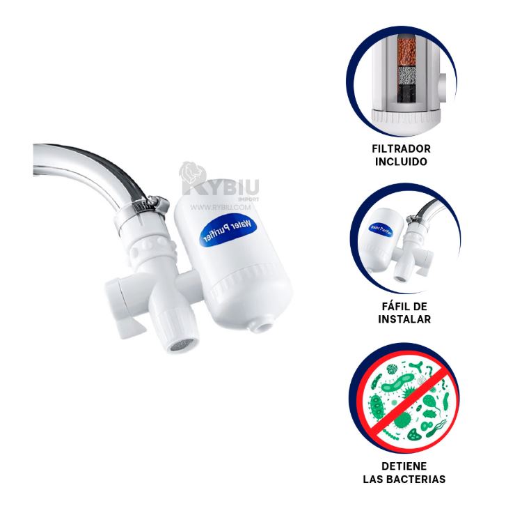 ✨ CrystalPure 360 :🔬🚫 99.99% de impurezas fuera: elegancia y salud en tu grifo