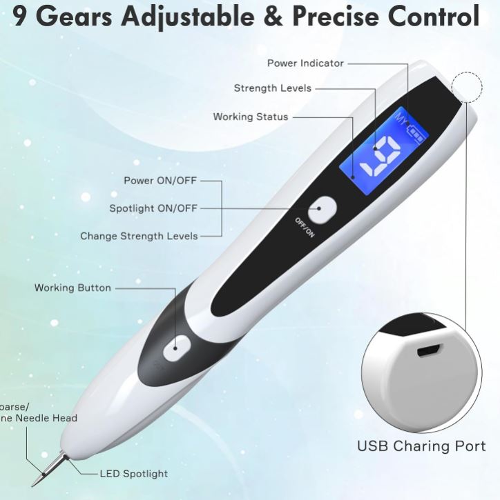 ClearSkin Pro™ – Elimina Manchas, Verrugas y Tatuajes Desde Casa