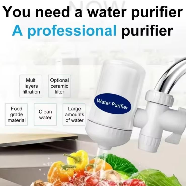 ✨ CrystalPure 360 :🔬🚫 99.99% de impurezas fuera: elegancia y salud en tu grifo