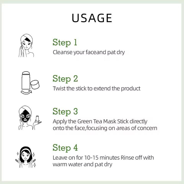 Green Detox Stick™:Elimina grasa e impurezas en minuto