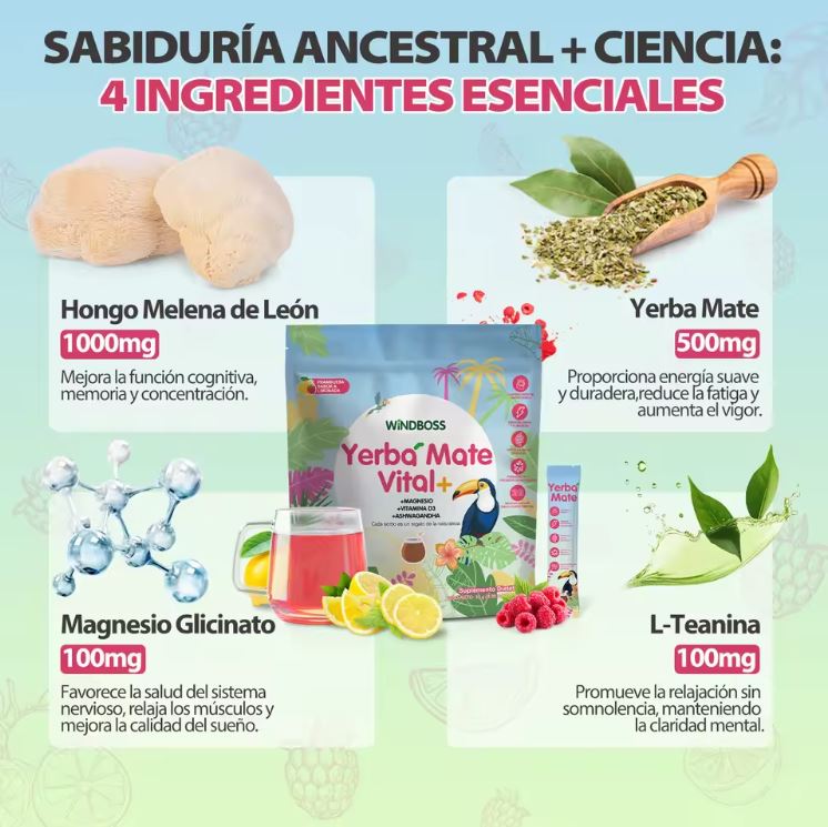 NeuroBalance Mix™:¡Mejora tu enfoque, energía y concentración con un solo sobre al día!
