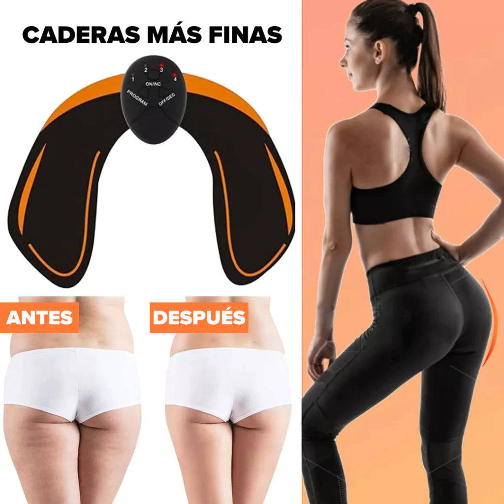 Electro-estimulador de Glúteos - 10 minutos al día