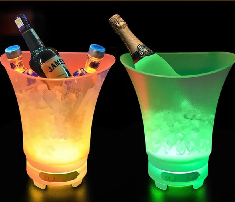 HIELERA MUSICAL - 🎵 ICE & SOUND™ LED SMART CON BOCINA BLUETOOTH DE ALTA POTENCIA