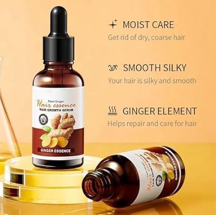 GingerGlow: ¡Despierta tu melena con el poder del jengibre natural! 🌱