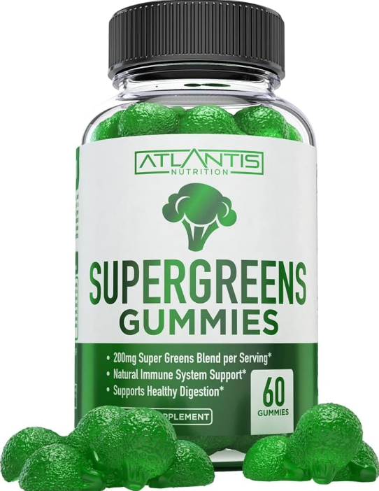 Gomitas Super Verdes, Suplemento Dietético Herbal para Adultos prueba karla