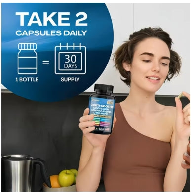 Cortisol + Inositol, apoyo diario contra el estrés y para la energía, 60+90 cápsulas