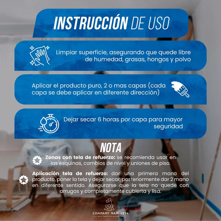 Lluvia Cero – Impermeabilizante Transparente