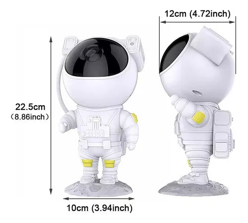 Astronauta Proyector ⚡ Estrellas Universo Luz Noche