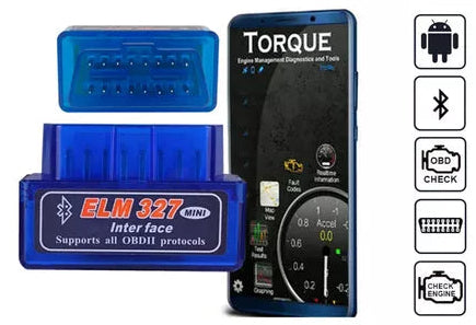 Escáner automotriz MINI ELM327 OBD2 BLUETOOTH – Diagnóstico RÁPIDO Y PRECISO