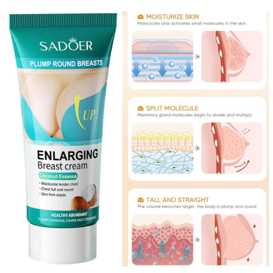 crema para agrandamiento de busto sadoer