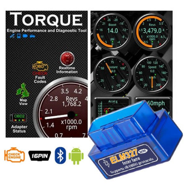 Escáner automotriz MINI ELM327 OBD2 BLUETOOTH – Diagnóstico RÁPIDO Y PRECISO