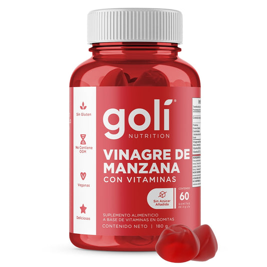 Suplemento Goli Vinagre De Manzana Gomas!