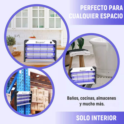 Bylifity® 20w Lámpara Mata Mosquitos, Moscas, Polillas y todo tipo de insectos
