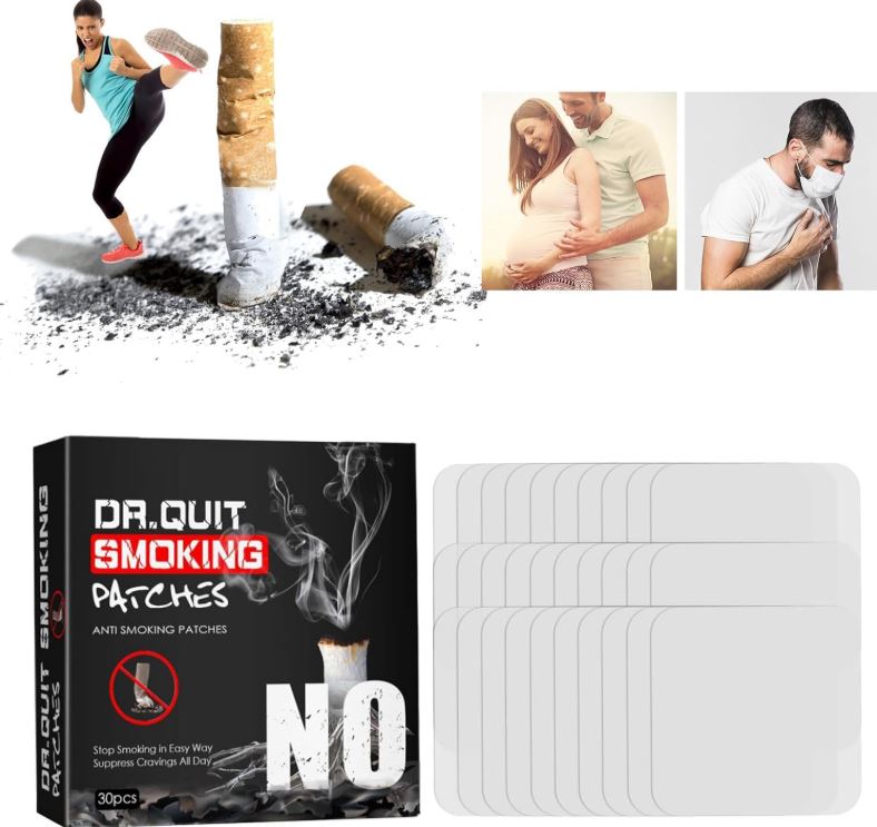 SmokeFree Patch™:¡Deja de fumar de forma natural y sin sufrimiento! - 20 PARCHES