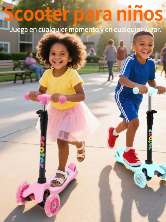 ScootFun™:Diversión y equilibrio para los pequeños aventureros