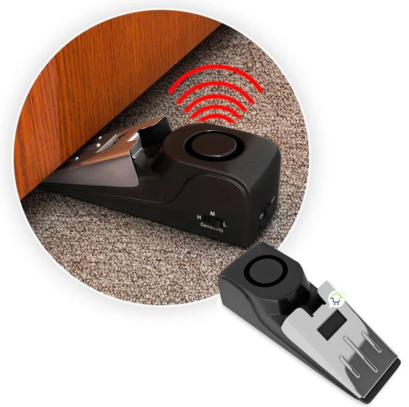 🔒 SafeTrip Lock™:⚡🔊 Bloqueo + Alarma: la dupla perfecta para tu tranquilidad y defensa