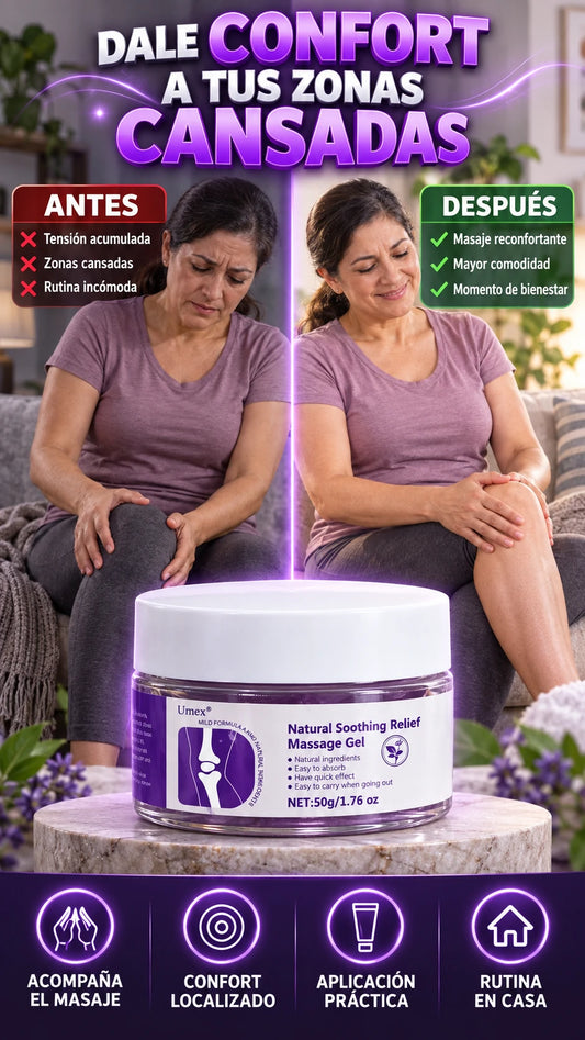 Gel de Masaje Umex — Brinda confort a zonas cansadas