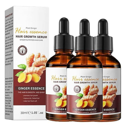 GingerGlow: ¡Despierta tu melena con el poder del jengibre natural! 🌱