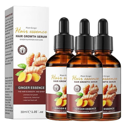 GingerGlow: ¡Despierta tu melena con el poder del jengibre natural! 🌱