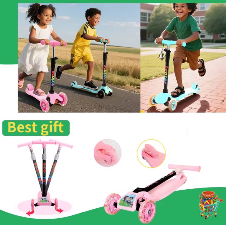 ScootFun™:Diversión y equilibrio para los pequeños aventureros