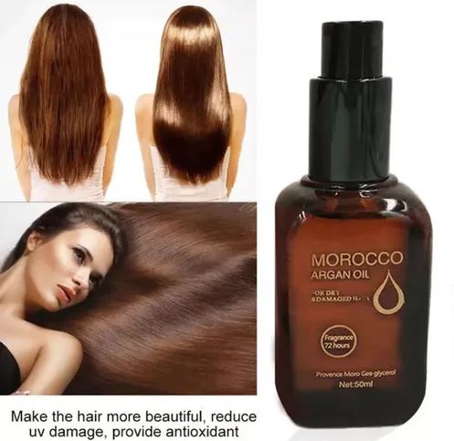 Brillo Divino: ¡Devuélvele la vida a tu cabello con el poder del argán!🌟🌿