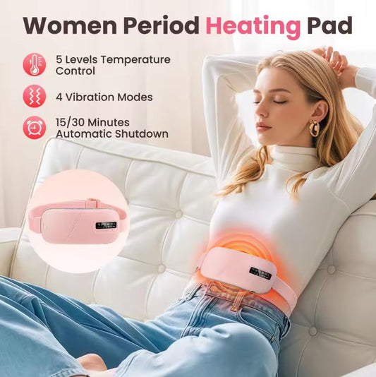 RUIAO™:💕 Despídete del dolor menstrual con calor terapéutico y masaje relajante