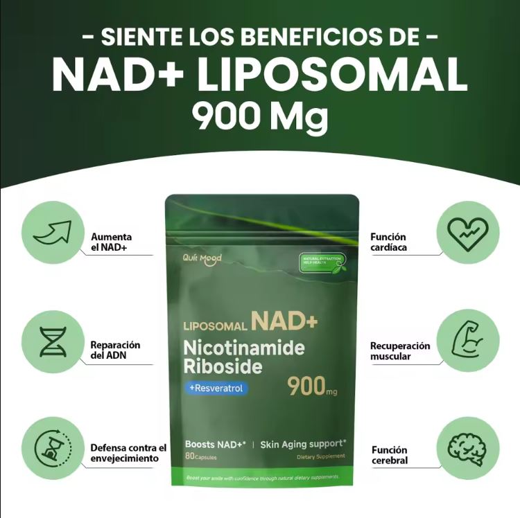 NAD+ PowerLife™:¡Despídete de la fatiga y despierta tu máxima energía!