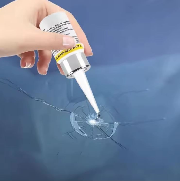 GlassFix Pro™:¡Repara parabrisas agrietados en minutos sin cambiar el vidrio!