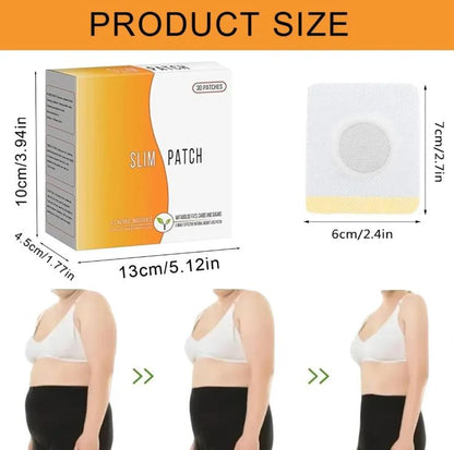 SlimPatch 30™:Sin dietas estrictas ni ejercicio intenso, solo duerme y despierta más ligero - 30 PARCHES