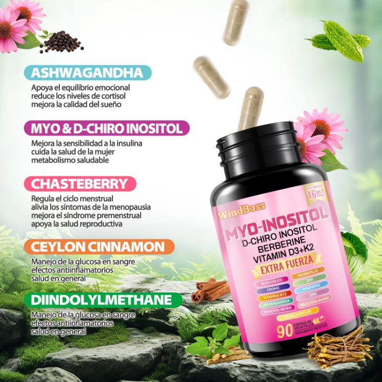 ZenPower Duo™:El combo premium que combina Ashwagandha, Magnesio, Inositol y más