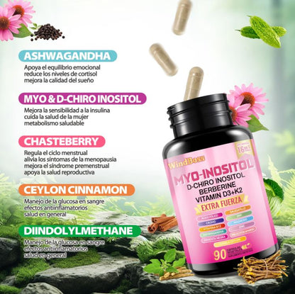 ZenPower Duo™:El combo premium que combina Ashwagandha, Magnesio, Inositol y más
