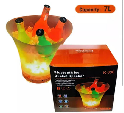 HIELERA MUSICAL - 🎵 ICE & SOUND™ LED SMART CON BOCINA BLUETOOTH DE ALTA POTENCIA