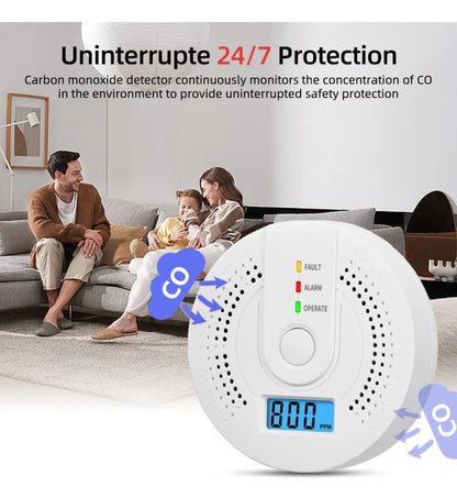 Guardian CO Alert™:¡Protección inmediata contra el monóxido de carbono invisible!