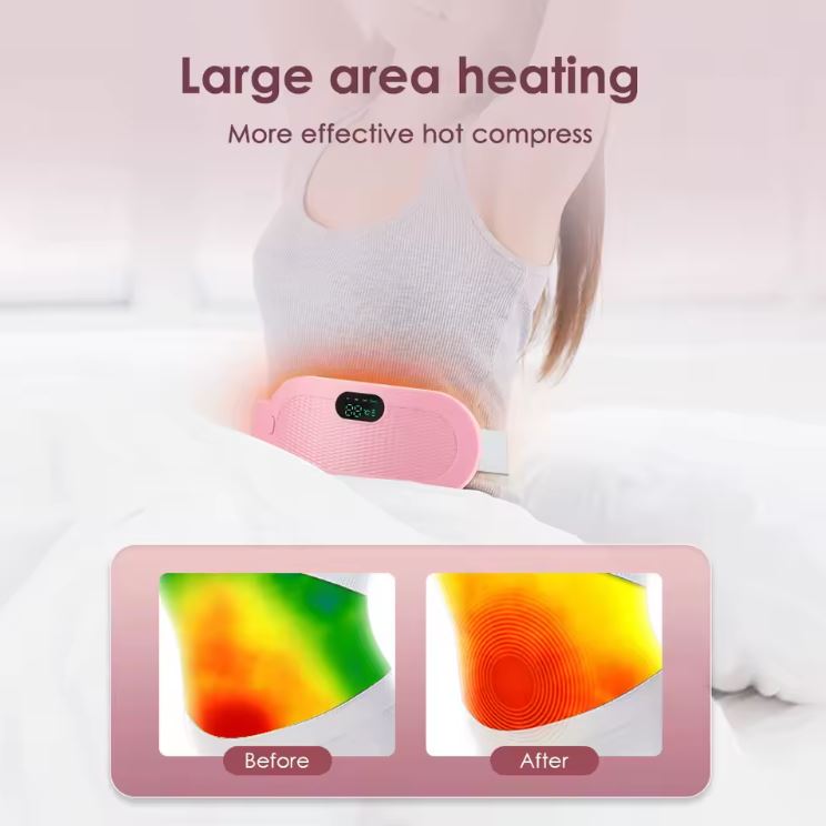 RUIAO™:💕 Despídete del dolor menstrual con calor terapéutico y masaje relajante
