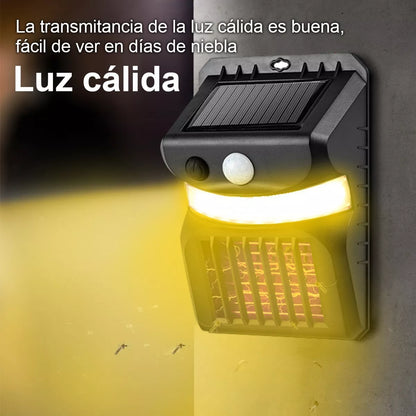 Pack 2 Lámparas solares anti-mosquitos y todo tipo de insectos.