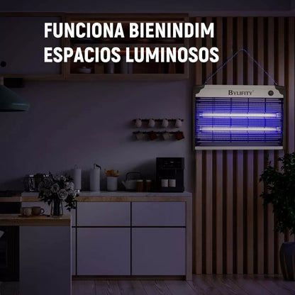 Bylifity® 20w Lámpara Mata Mosquitos, Moscas, Polillas y todo tipo de insectos