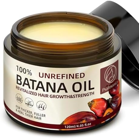 Aceite de batana para el crecimiento del cabello, aceite natural puro para el cabello , anti pérdida de cabello, evita que el cabello elimine las puntas abiertas para hombres y mujeres, 4.05 onzas líquidas