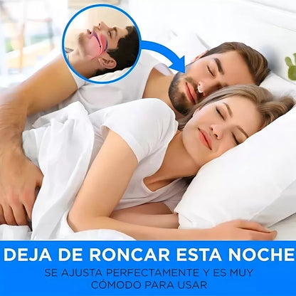 Pack de 4 clips antirronquidos para sueños profundos.