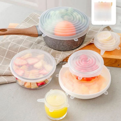 SealFlex™: 12 Tapas de silicona reutilizables que sellan frescura en segundos 🍓🥑♻️