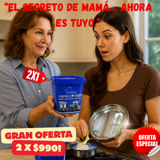 BrillaFácil Max:✨ ¡Dile adiós al óxido, la grasa y la suciedad en segundos!