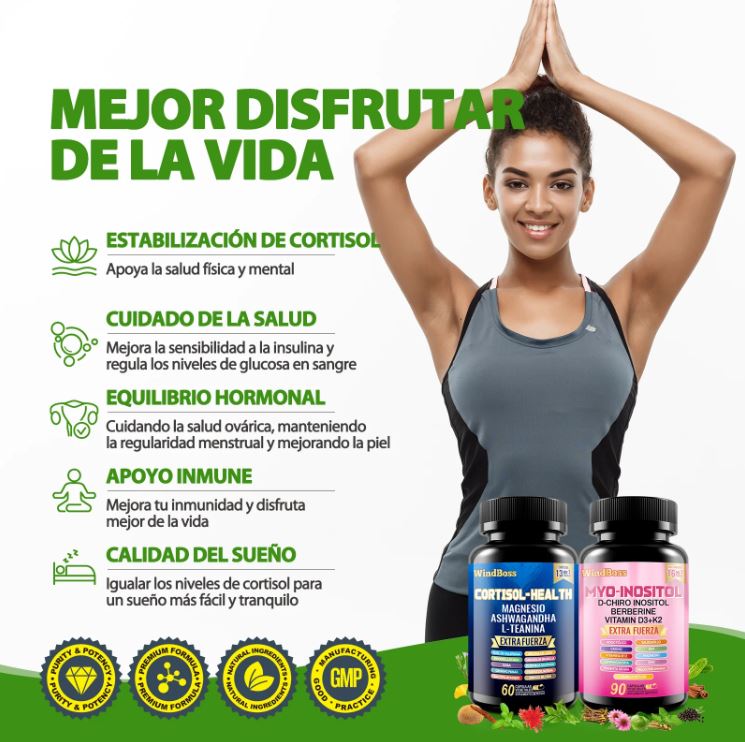 ZenPower Duo™:El combo premium que combina Ashwagandha, Magnesio, Inositol y más