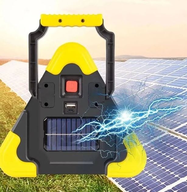 Triángulo LED Salvavidas 5 en 1:🚨 ¡La Emergencia No Espera! Protege 🔥