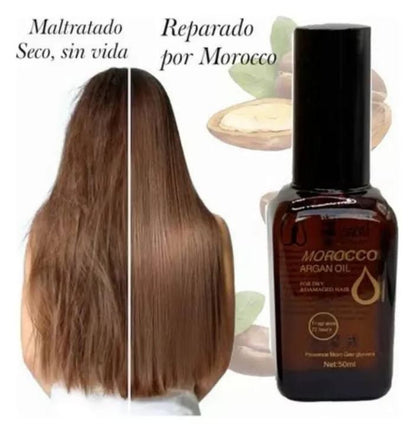 Brillo Divino: ¡Devuélvele la vida a tu cabello con el poder del argán!🌟🌿