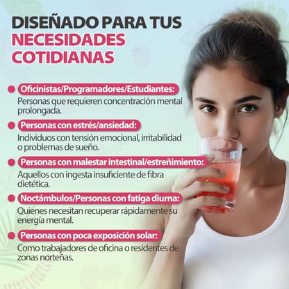 NeuroBalance Mix™:¡Mejora tu enfoque, energía y concentración con un solo sobre al día!