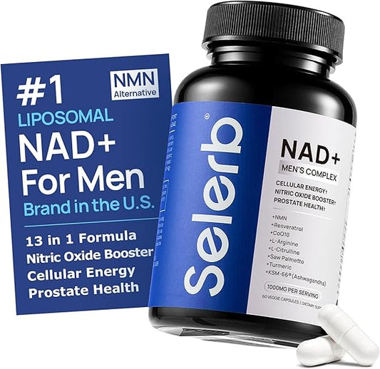 Selerb Suplementos NAD+ para hombres